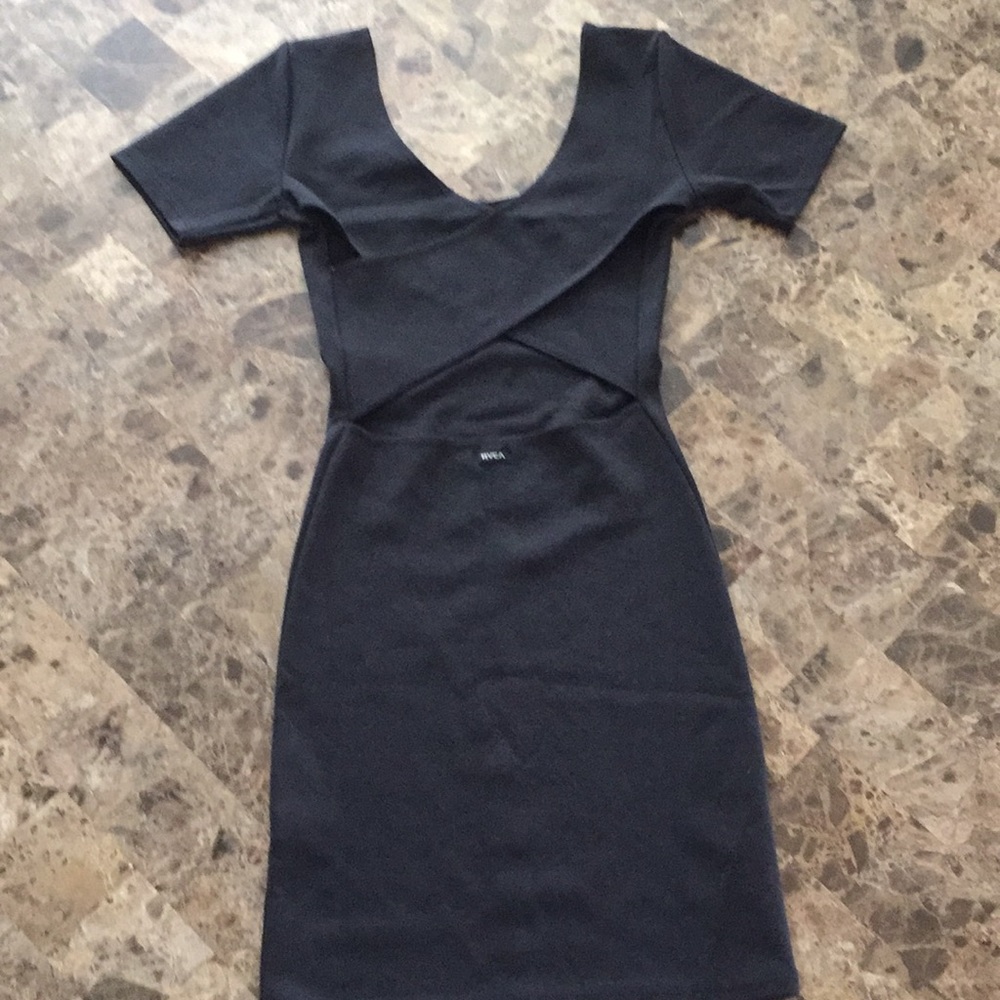 RVCA Cross Back Mini Dress